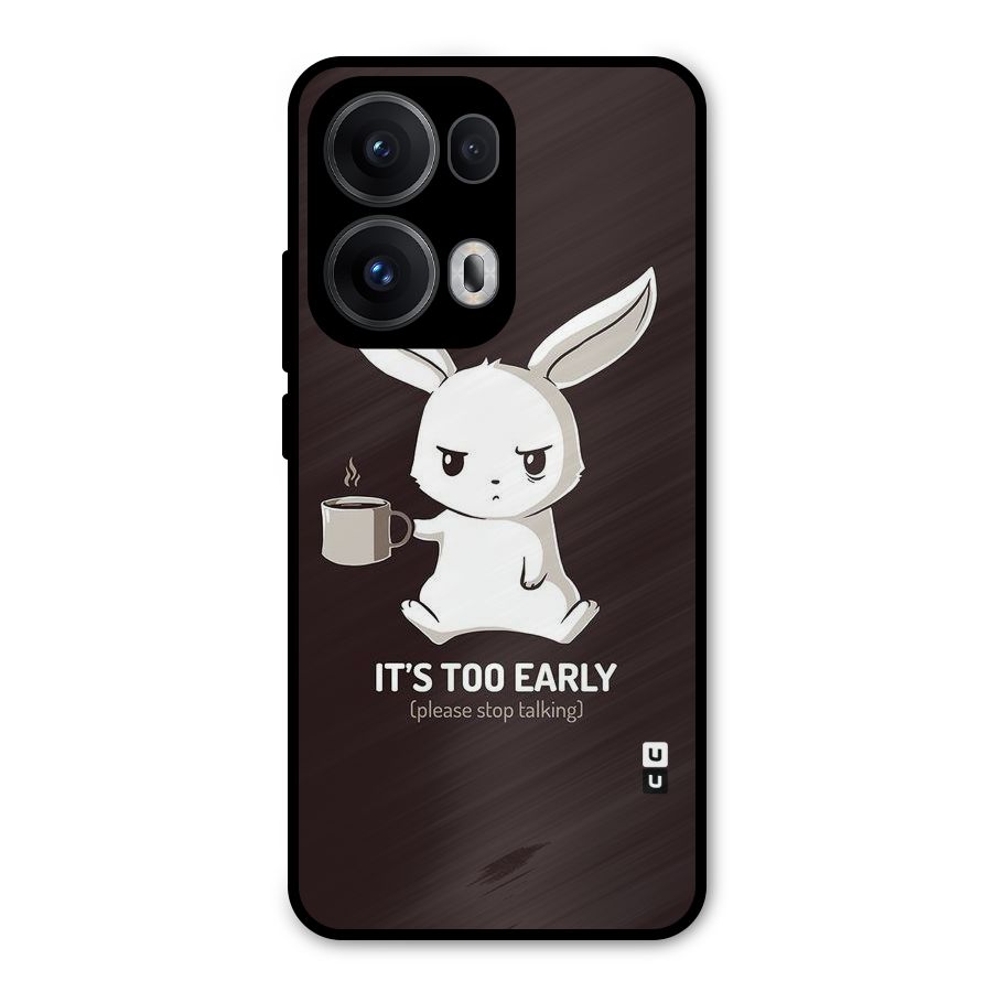 Bunny Early Metal Back Case for Oppo Reno13 Pro