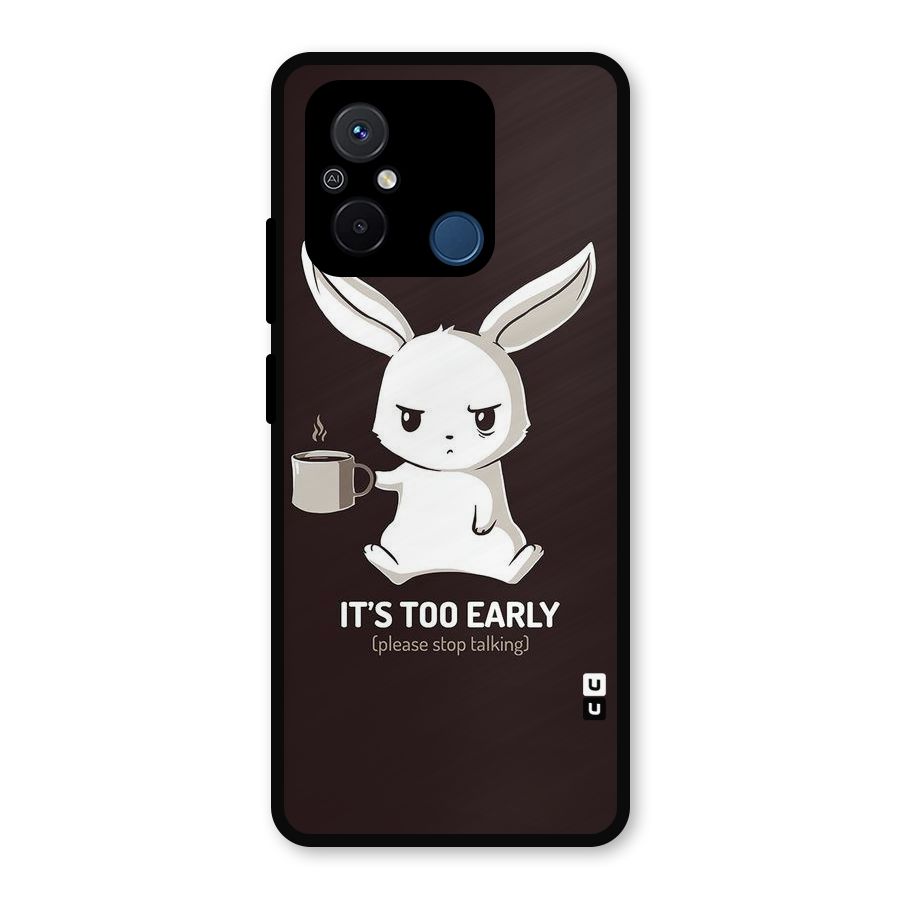 Bunny Early Metal Back Case for Poco C55