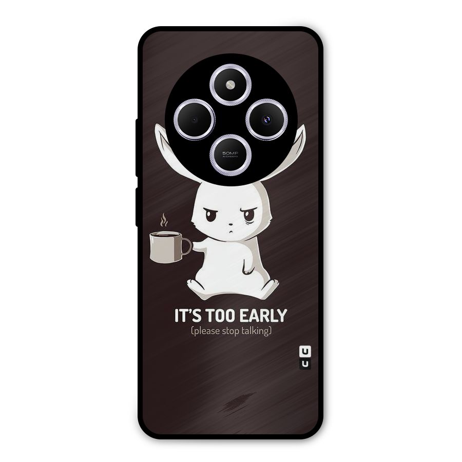 Bunny Early Metal Back Case for Poco C75 5G