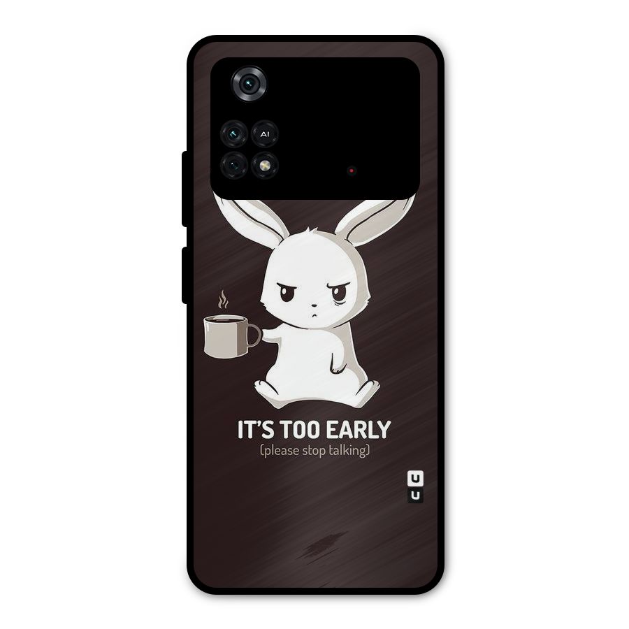 Bunny Early Metal Back Case for Poco M4 Pro 4G