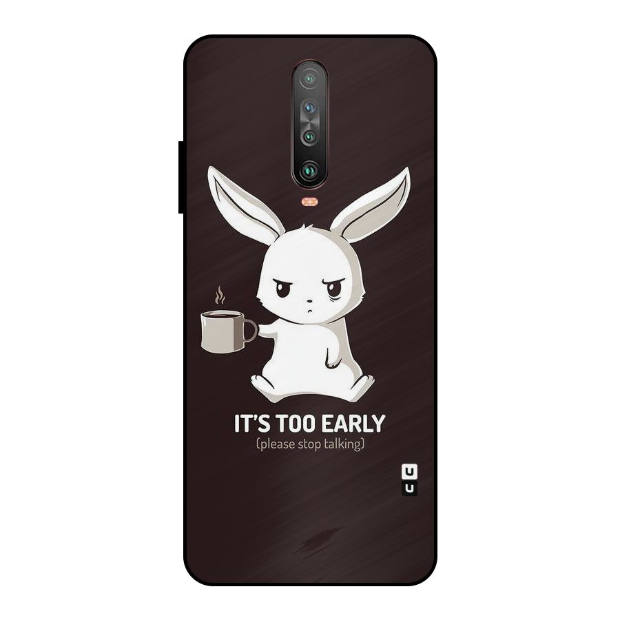 Bunny Early Metal Back Case for Poco X2
