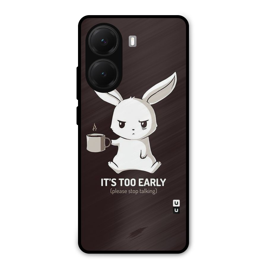 Bunny Early Metal Back Case for Poco X7 Pro