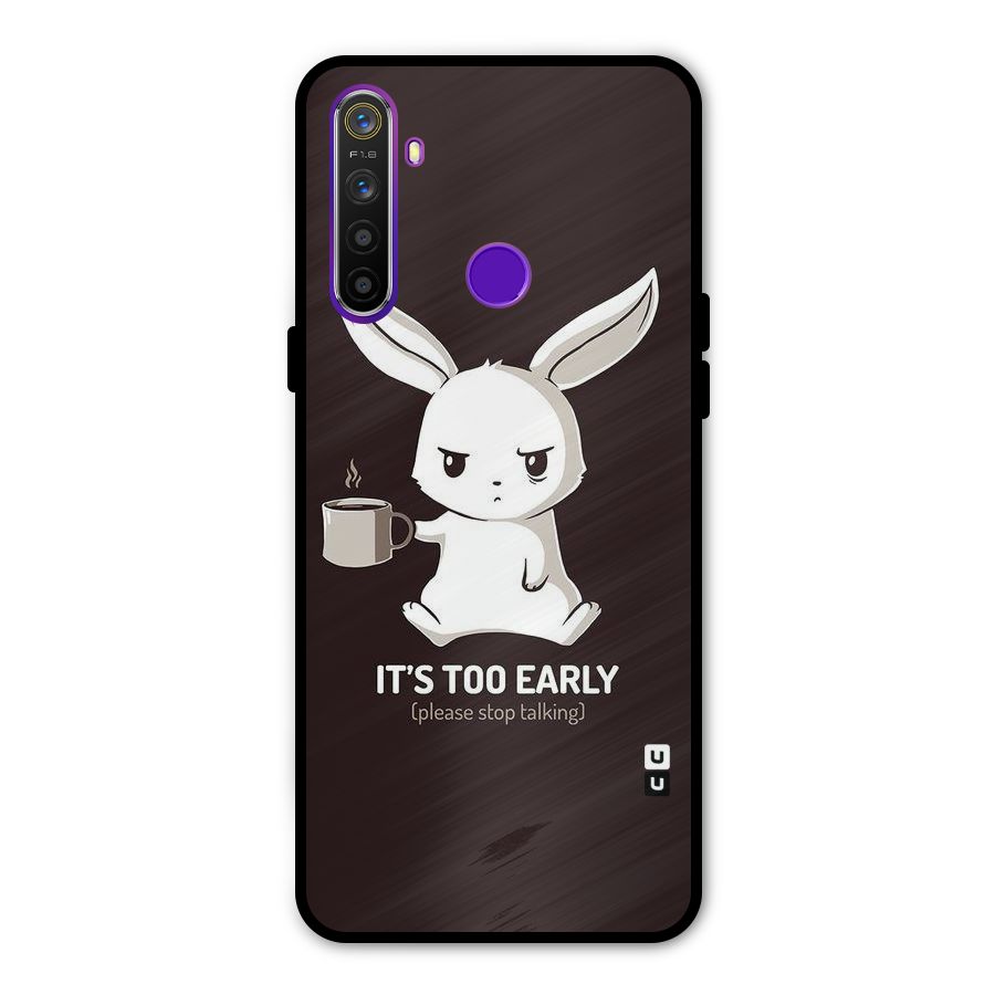 Bunny Early Metal Back Case for Realme 5i