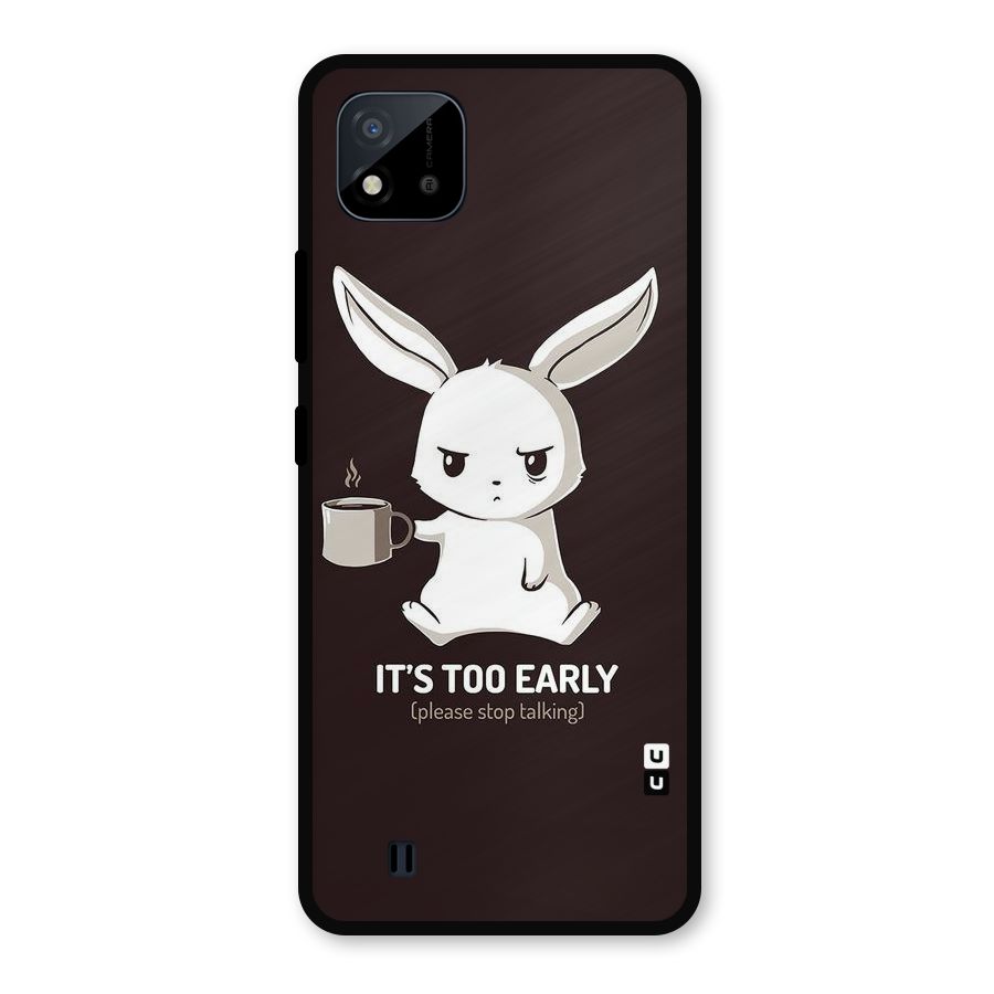 Bunny Early Metal Back Case for Realme C11 2021