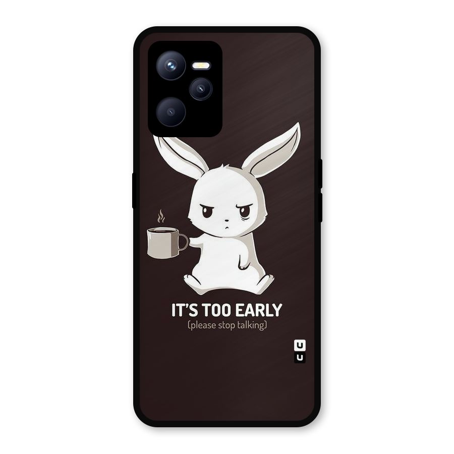 Bunny Early Metal Back Case for Realme C35