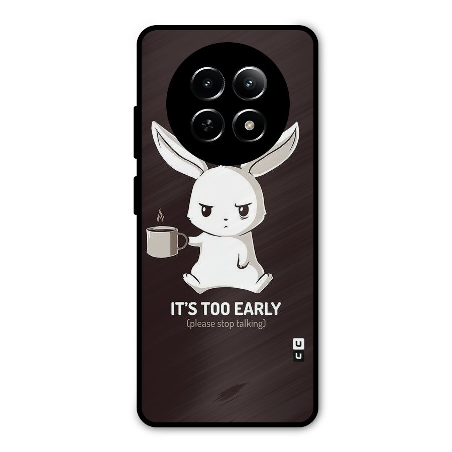 Bunny Early Metal Back Case for Realme Narzo 70x 5G