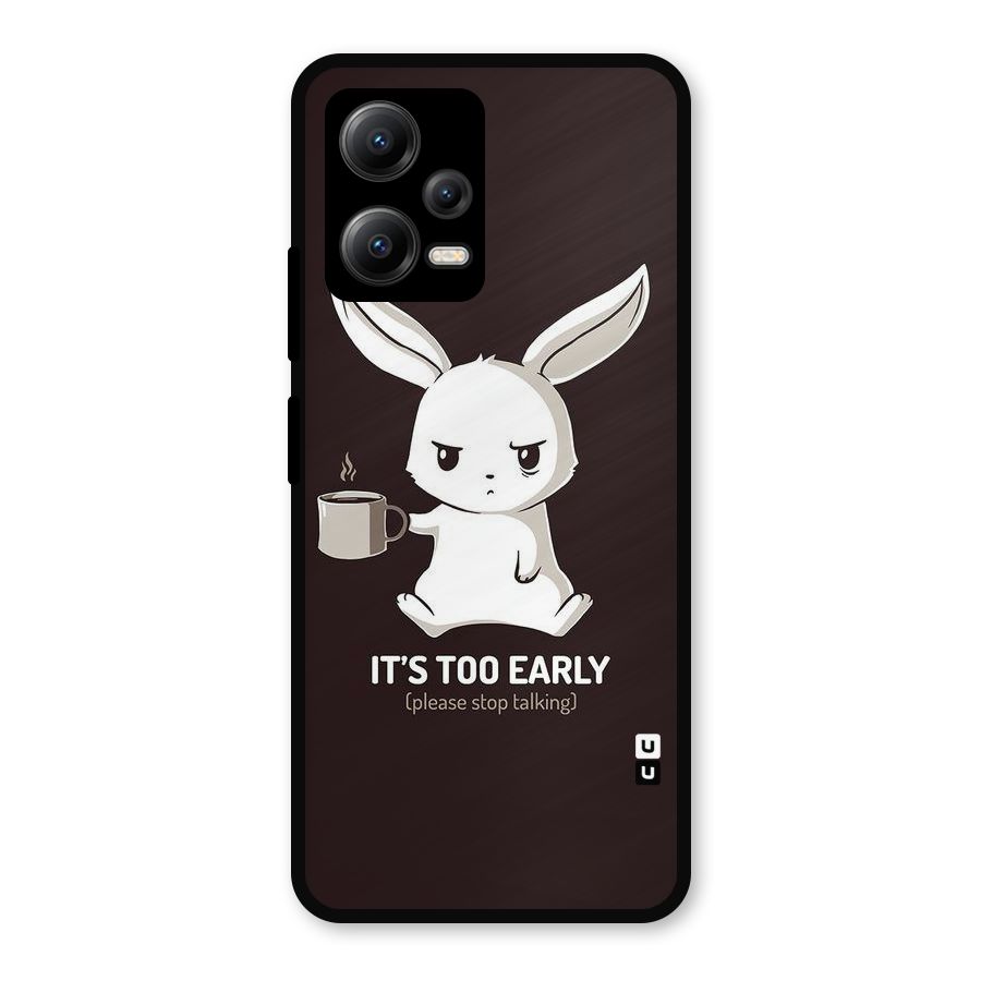 Bunny Early Metal Back Case for Redmi Note 12 5G