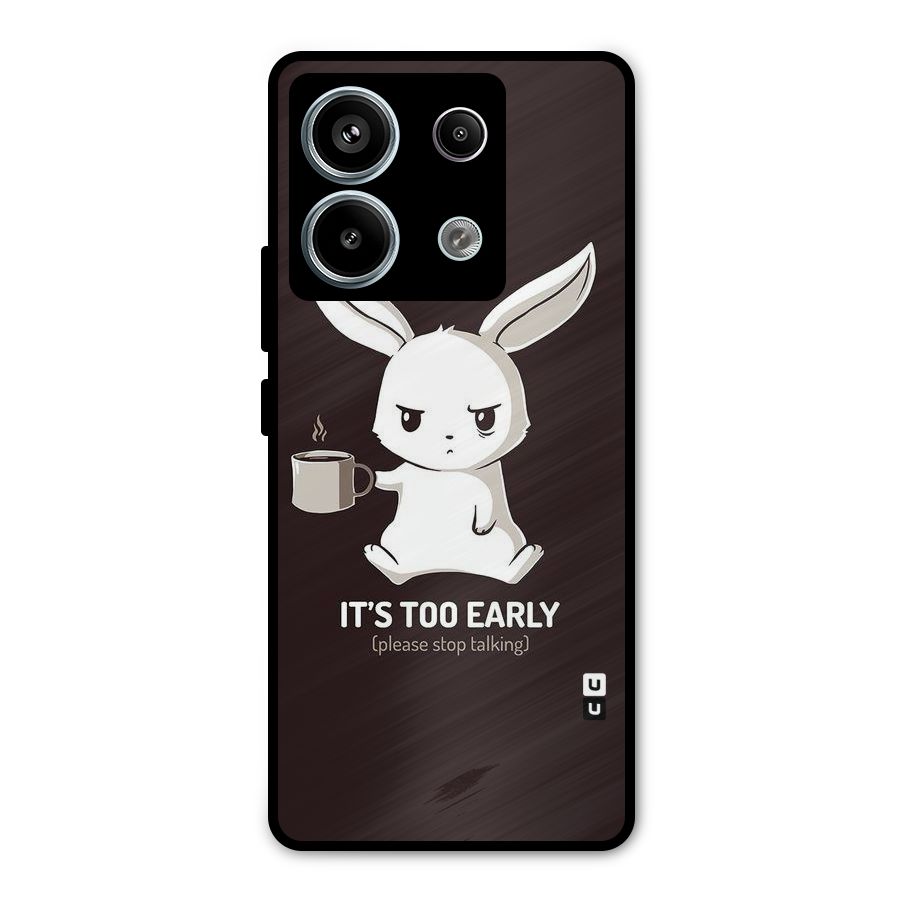 Bunny Early Metal Back Case for Redmi Note 13 Pro 5G
