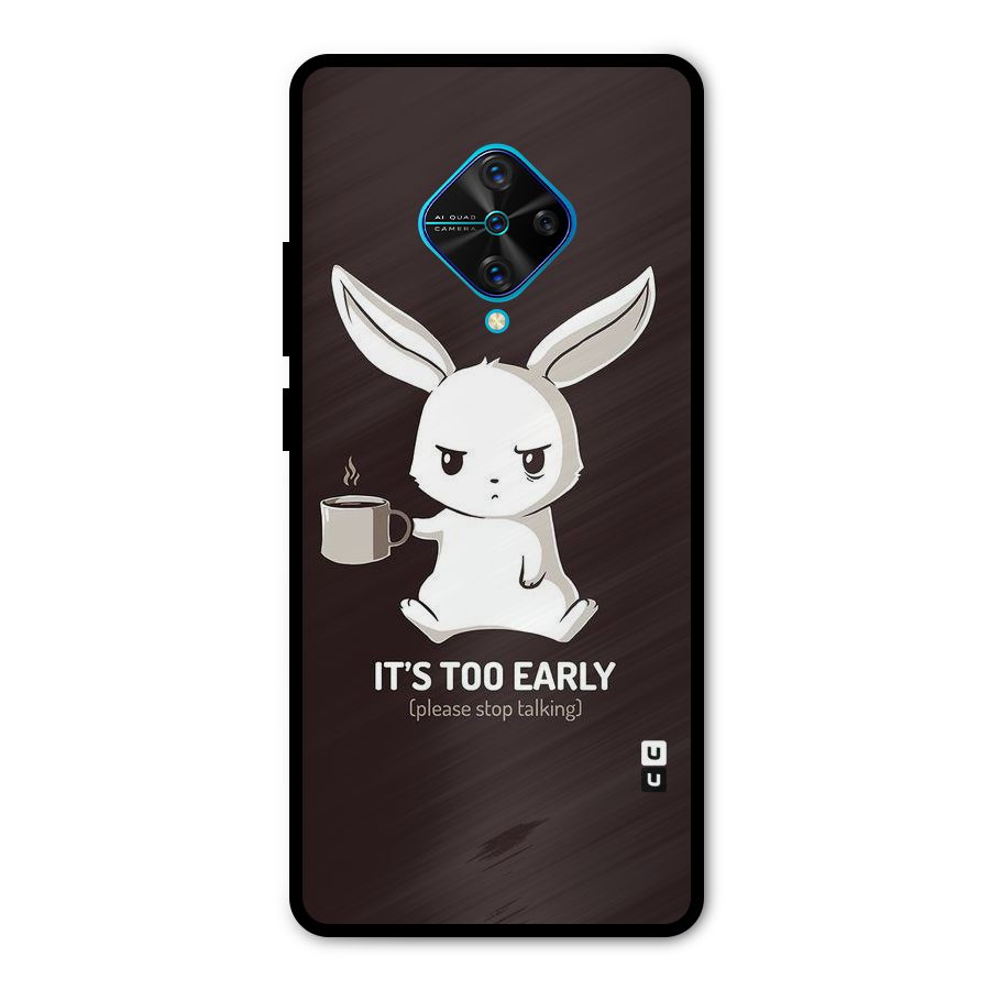 Bunny Early Metal Back Case for Vivo S1 Pro