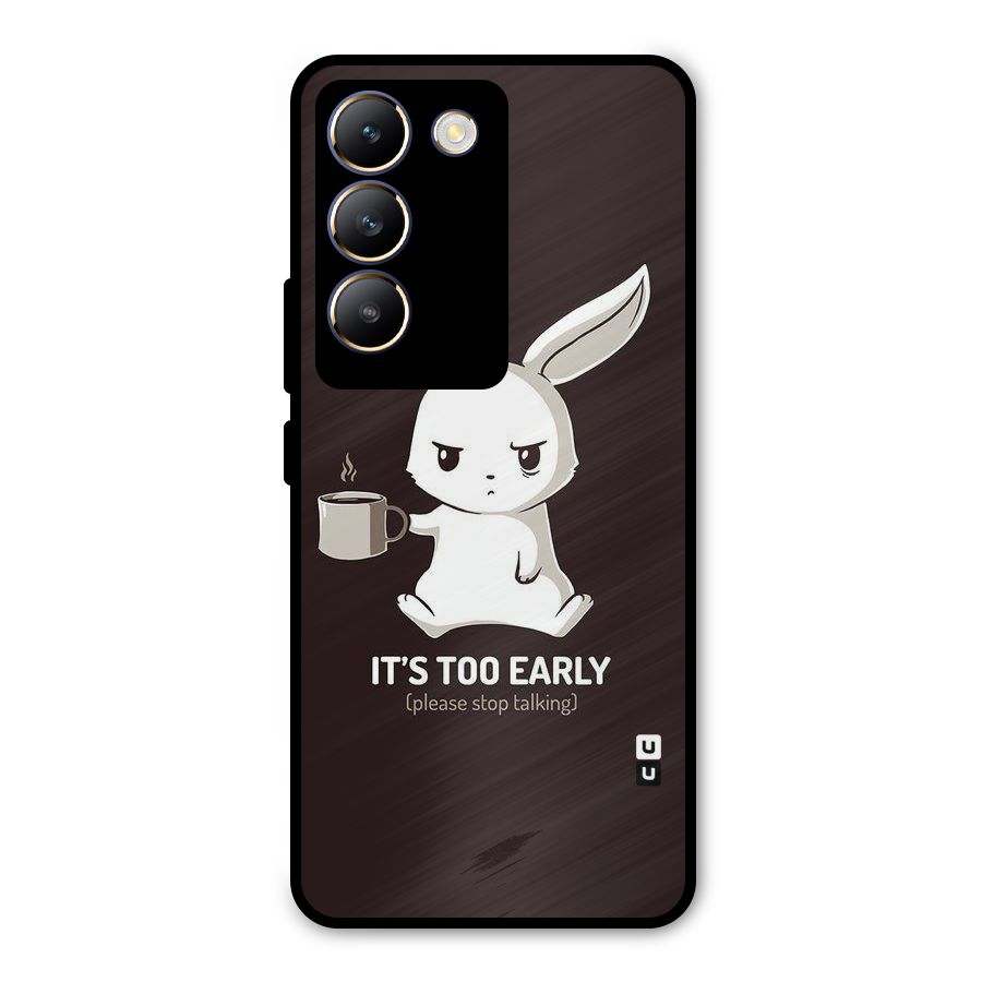 Bunny Early Metal Back Case for Vivo T3 5G