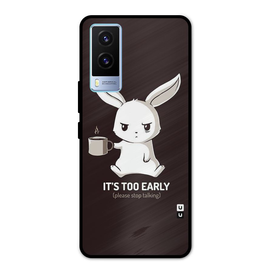 Bunny Early Metal Back Case for Vivo V21e 5G