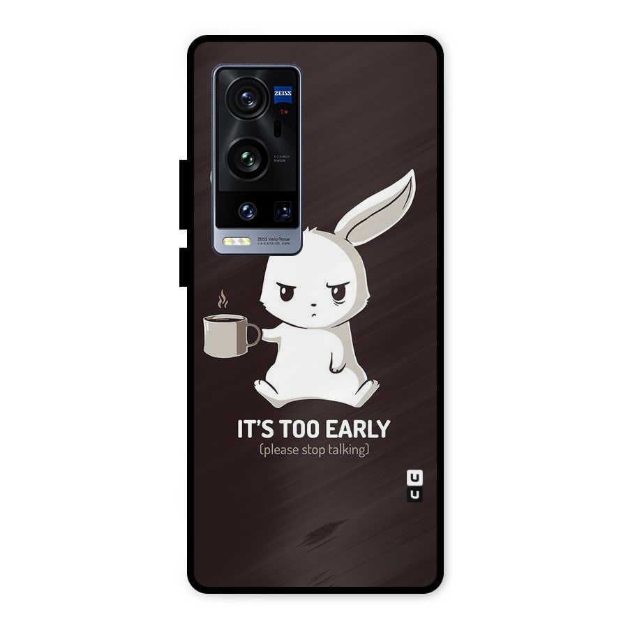 Bunny Early Metal Back Case for Vivo X60 Pro Plus