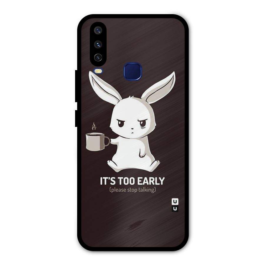 Bunny Early Metal Back Case for Vivo Y12