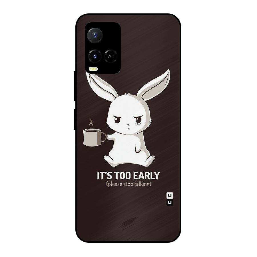Bunny Early Metal Back Case for Vivo Y21T