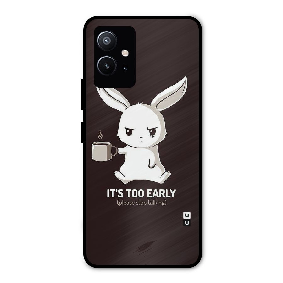 Bunny Early Metal Back Case for Vivo Y75 5G