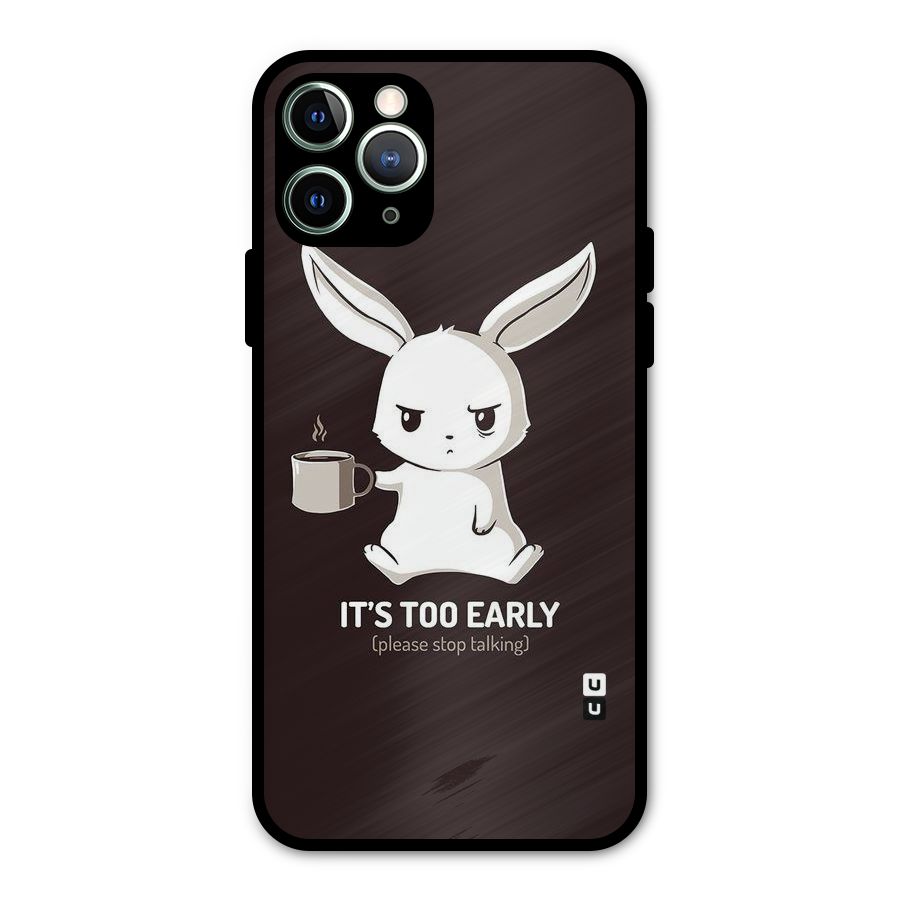 Bunny Early Metal Back Case for iPhone 11 Pro Max