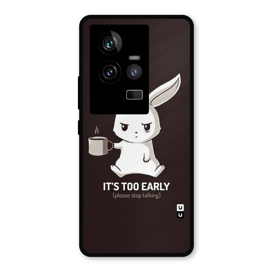 Bunny Early Metal Back Case for iQOO 11 5G
