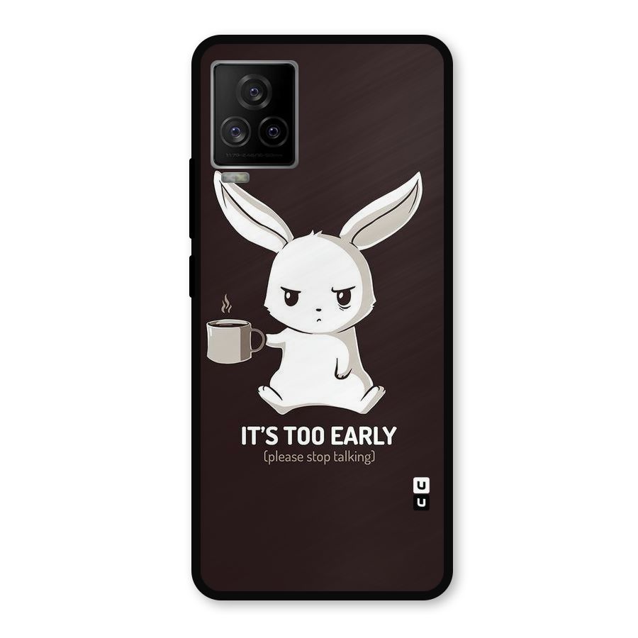 Bunny Early Metal Back Case for iQOO 7 Legend 5G