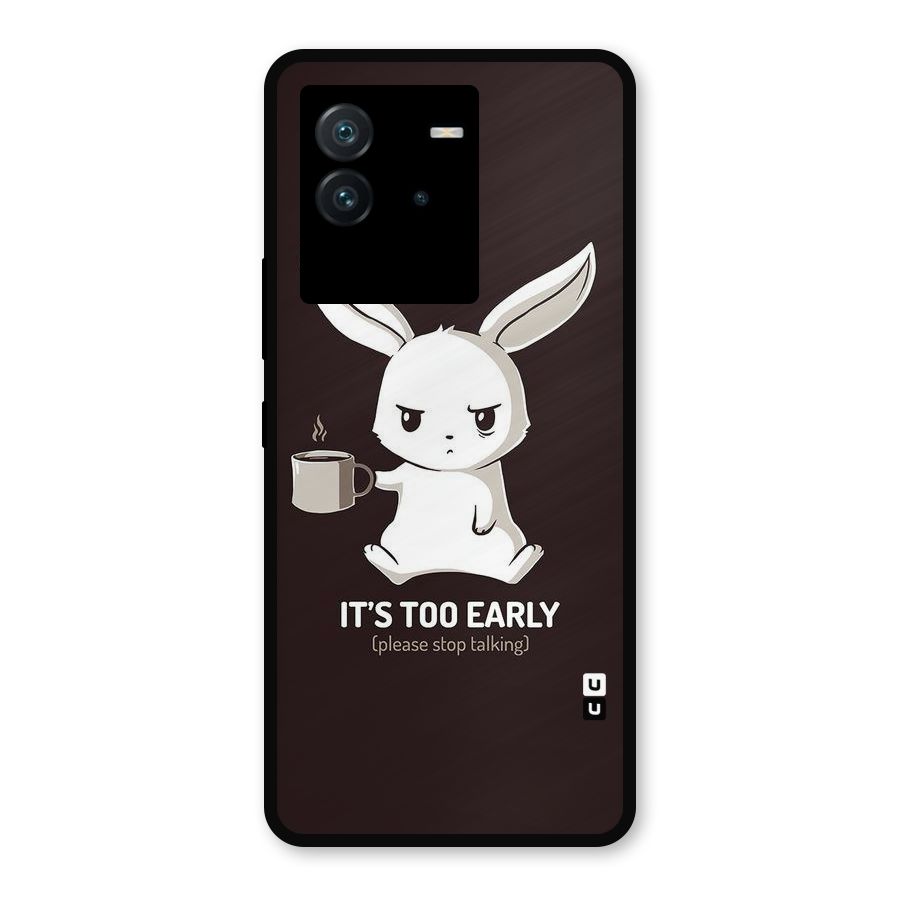 Bunny Early Metal Back Case for iQOO Neo 6 5G