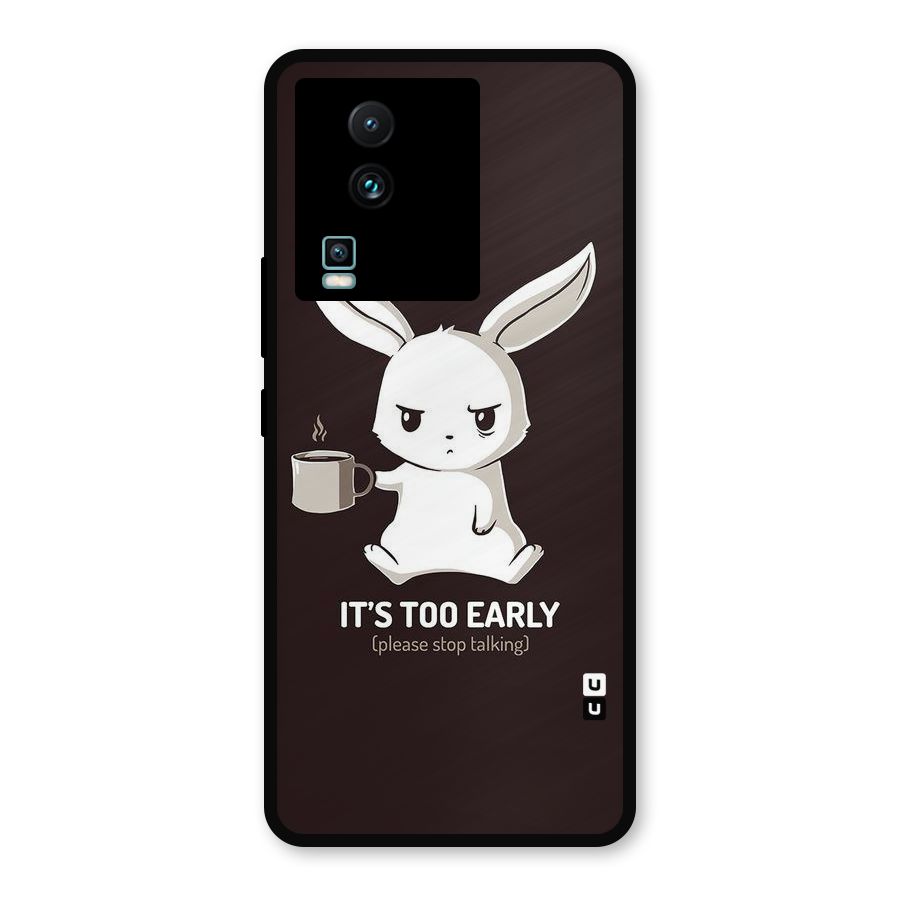 Bunny Early Metal Back Case for iQOO Neo 7 Pro