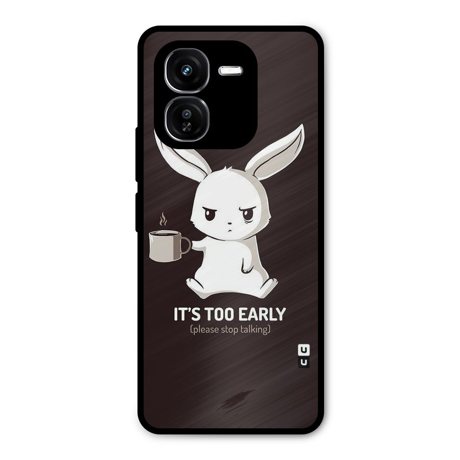 Bunny Early Metal Back Case for iQOO Z9x
