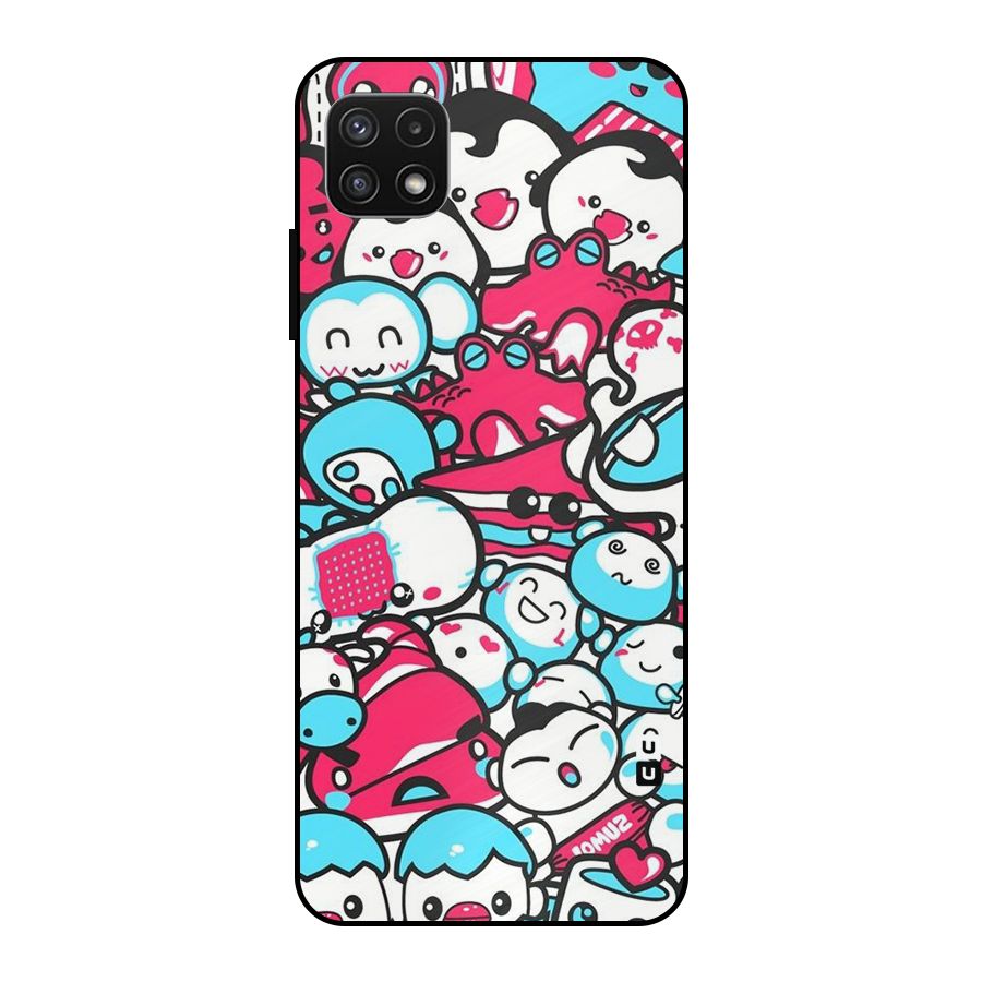 Bunny Quirk Metal Back Case for Galaxy A22 5G