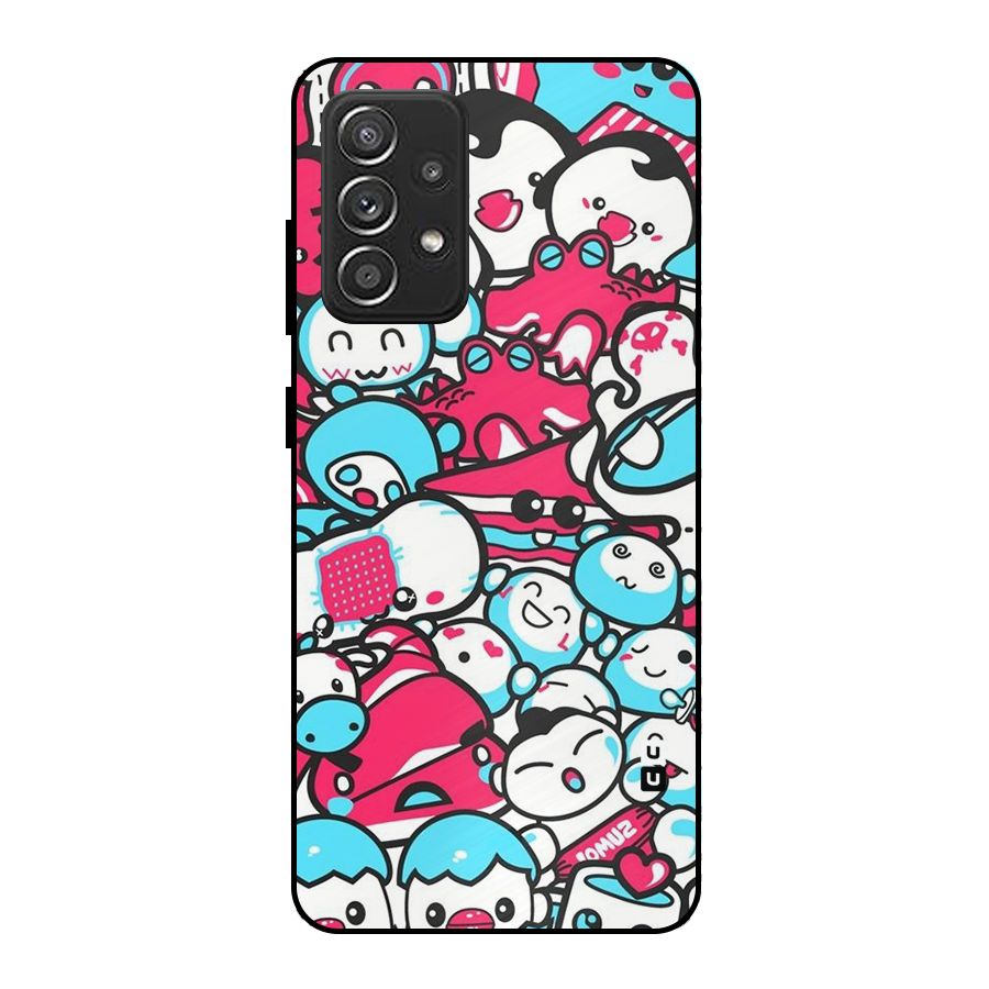 Bunny Quirk Metal Back Case for Galaxy A52s 5G