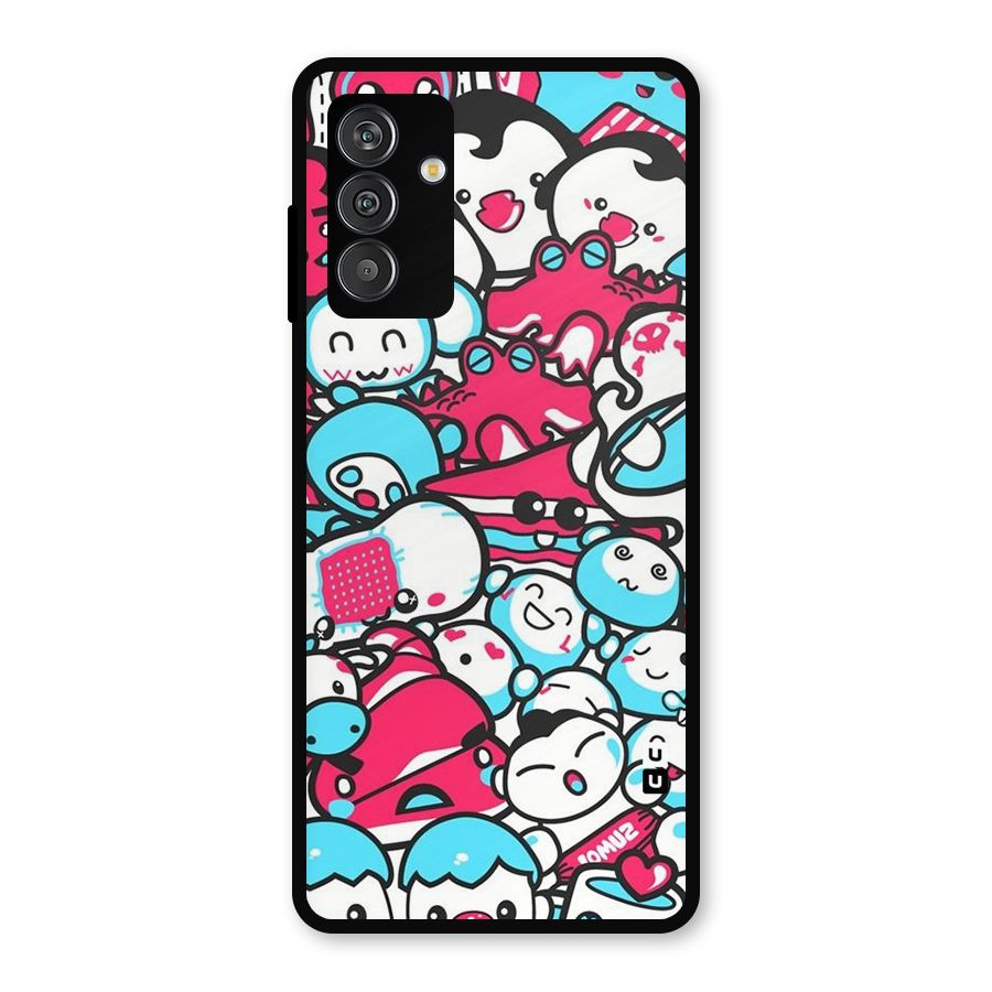 Bunny Quirk Metal Back Case for Galaxy F13