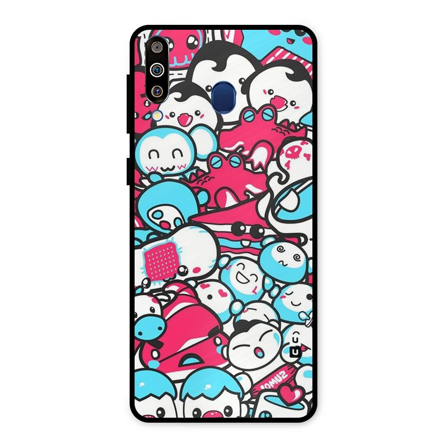 Bunny Quirk Metal Back Case for Galaxy M30