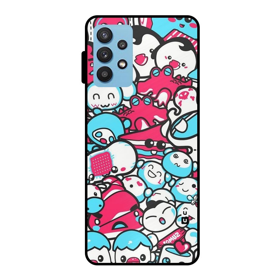 Bunny Quirk Metal Back Case for Galaxy M32 5G