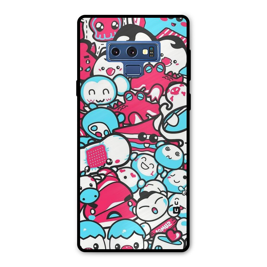 Bunny Quirk Metal Back Case for Galaxy Note 9