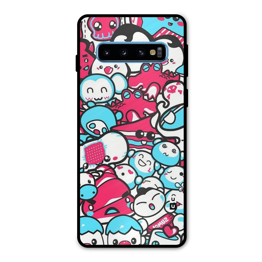 Bunny Quirk Metal Back Case for Galaxy S10