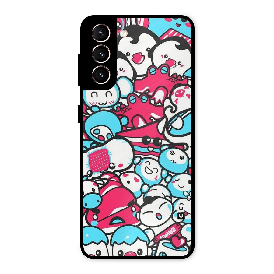 Bunny Quirk Metal Back Case for Galaxy S21 5G
