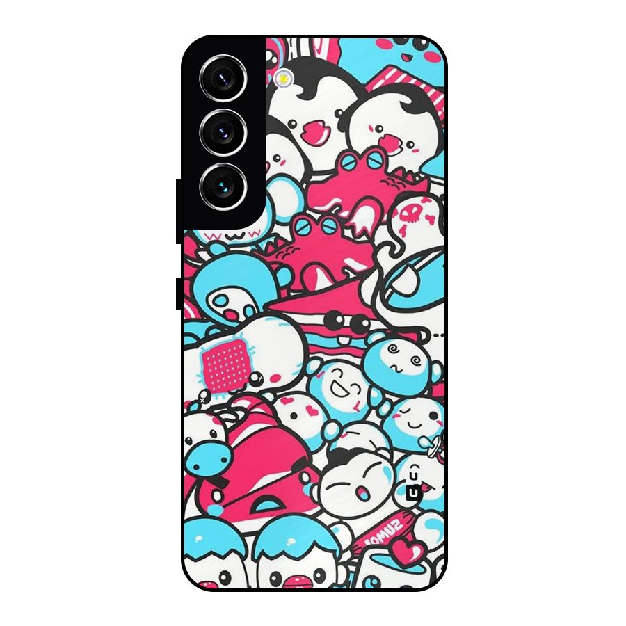 Bunny Quirk Metal Back Case for Galaxy S22 5G
