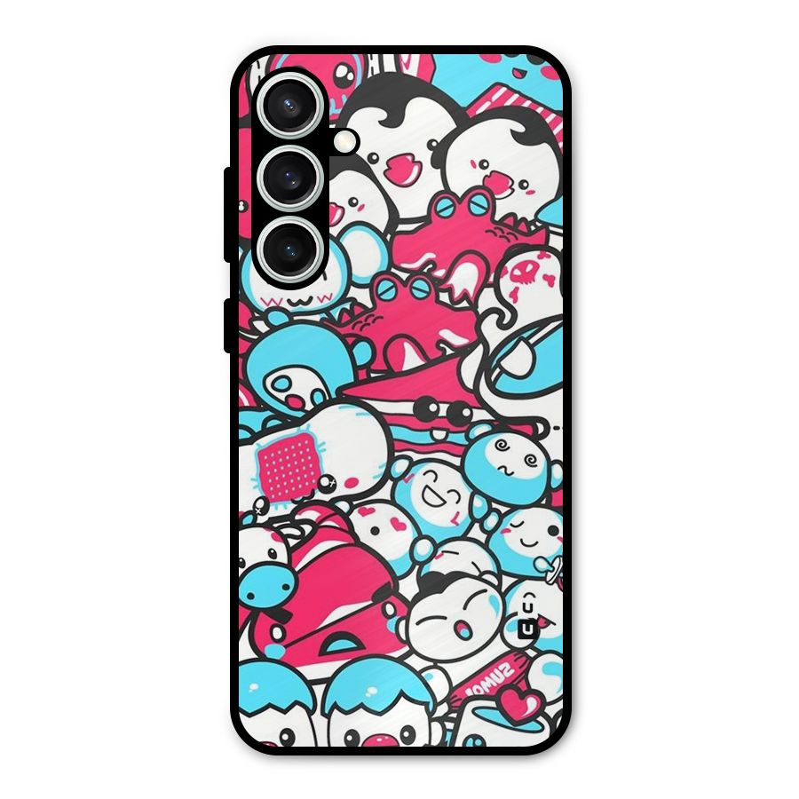 Bunny Quirk Metal Back Case for Galaxy S23 FE