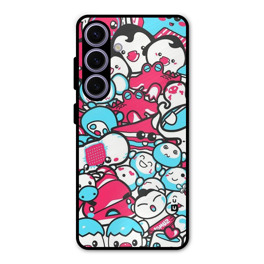 Bunny Quirk Metal Back Case for Galaxy S24