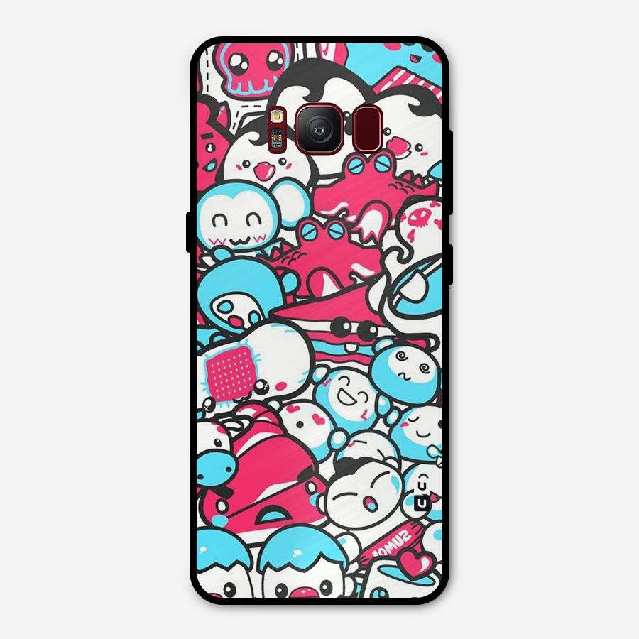 Bunny Quirk Metal Back Case for Galaxy S8