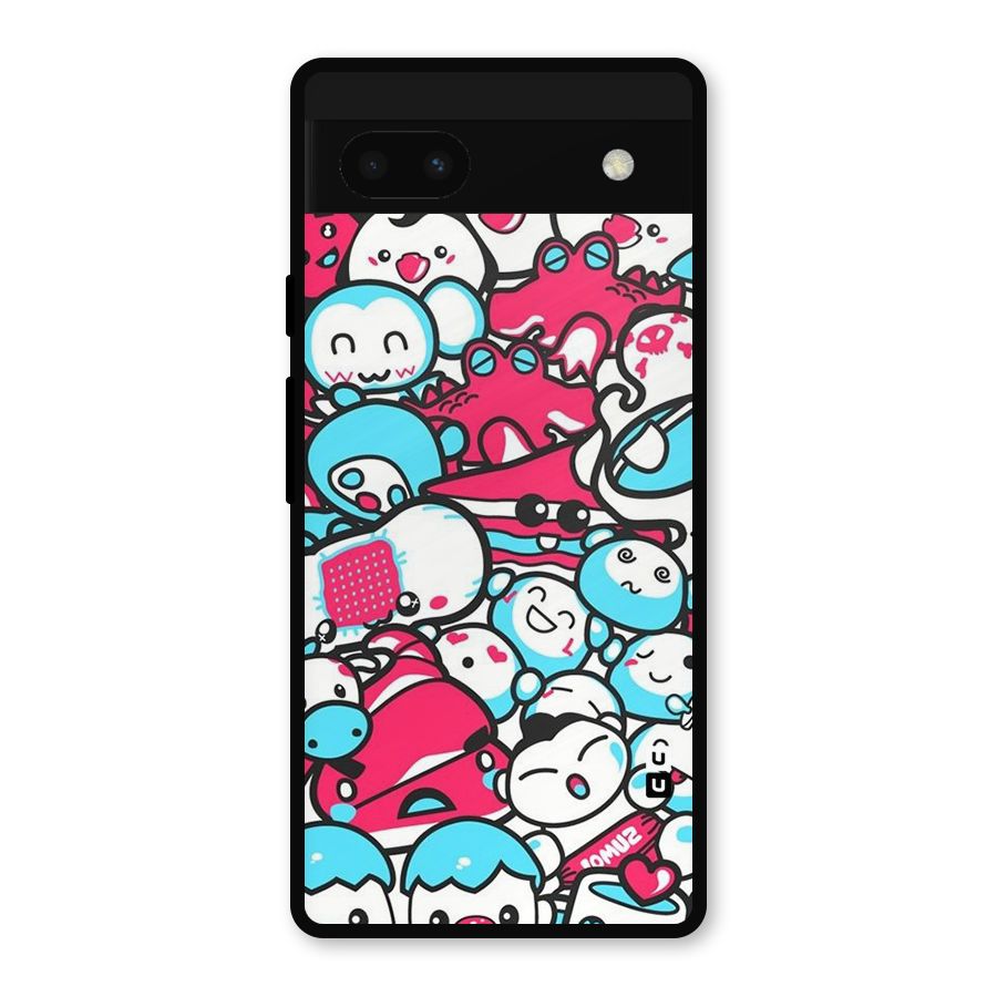 Bunny Quirk Metal Back Case for Google Pixel 6a