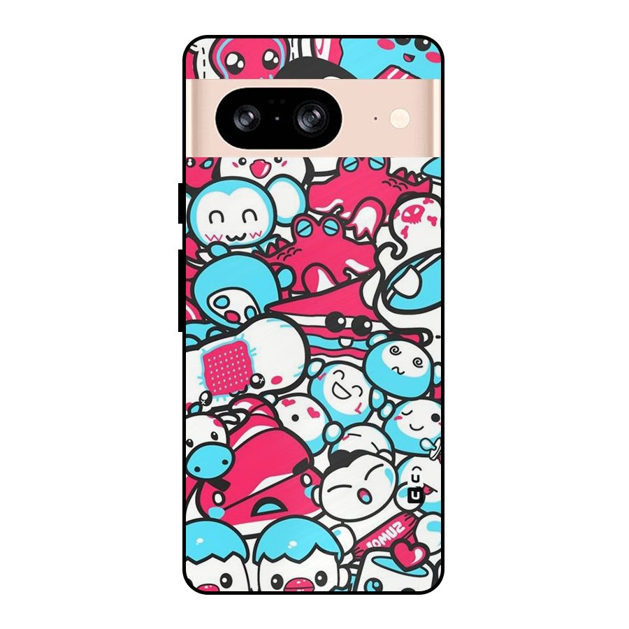 Bunny Quirk Metal Back Case for Google Pixel 8