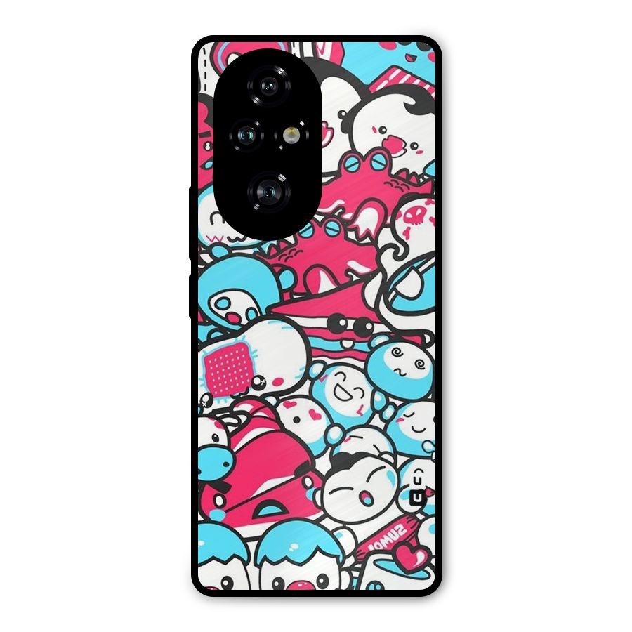 Bunny Quirk Metal Back Case for Honor 200 Pro