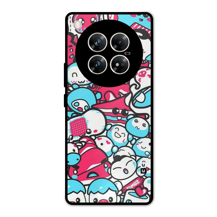 Bunny Quirk Metal Back Case for Infinix Zero 40 5G