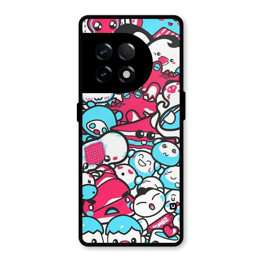 Bunny Quirk Metal Back Case for OnePlus 11R