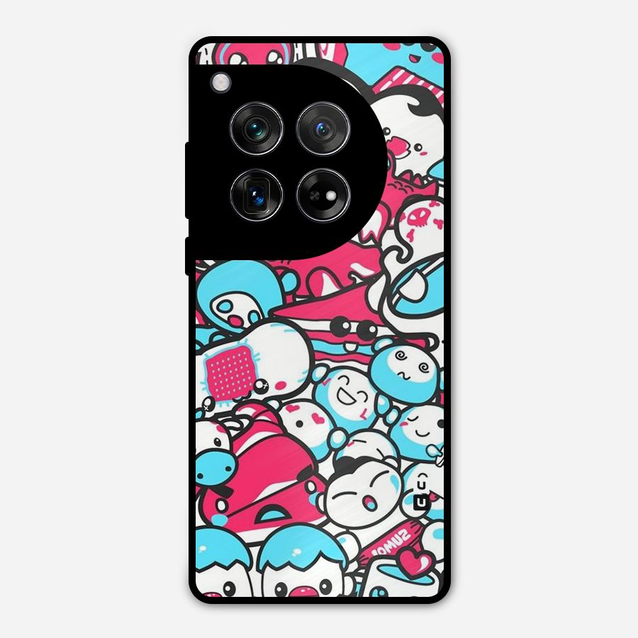 Bunny Quirk Metal Back Case for OnePlus 12