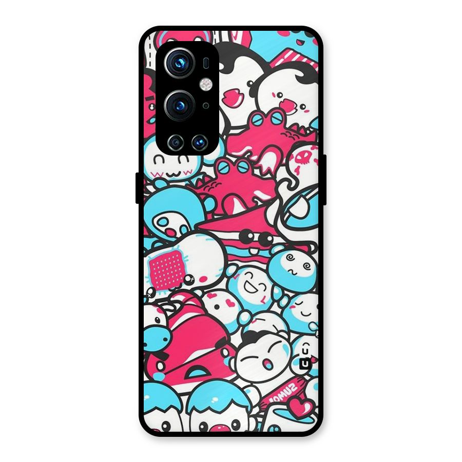 Bunny Quirk Metal Back Case for OnePlus 9 Pro