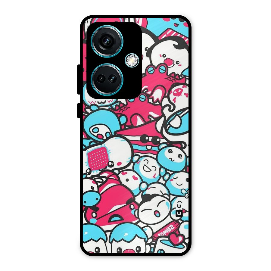 Bunny Quirk Metal Back Case for OnePlus Nord CE 3 5G