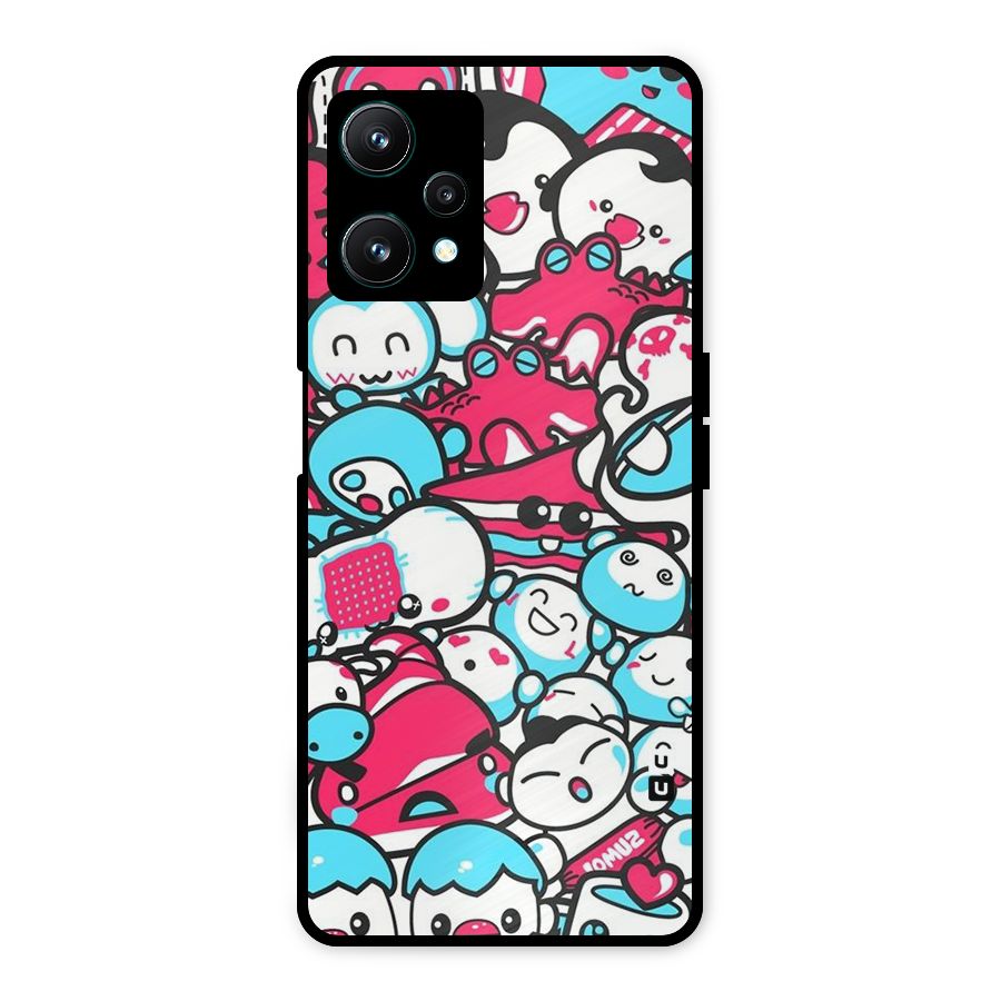 Bunny Quirk Metal Back Case for Realme 9 Pro 5G