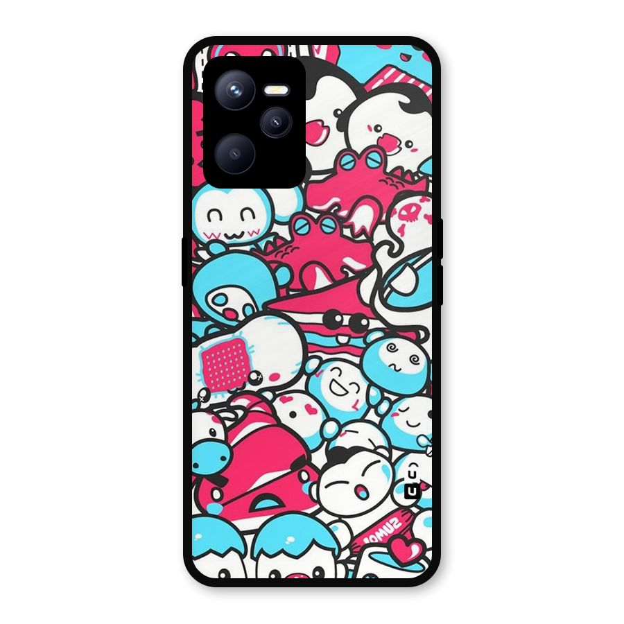 Bunny Quirk Metal Back Case for Realme C35