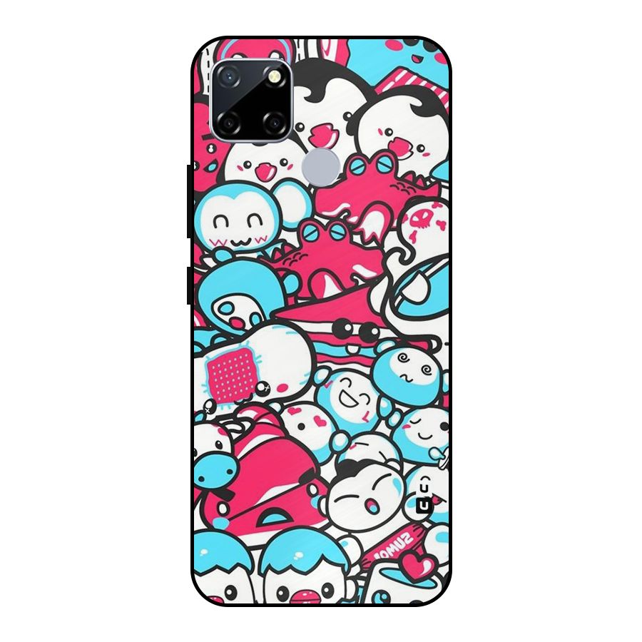 Bunny Quirk Metal Back Case for Realme Narzo 20