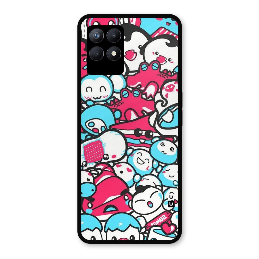 Bunny Quirk Metal Back Case for Realme Narzo 50