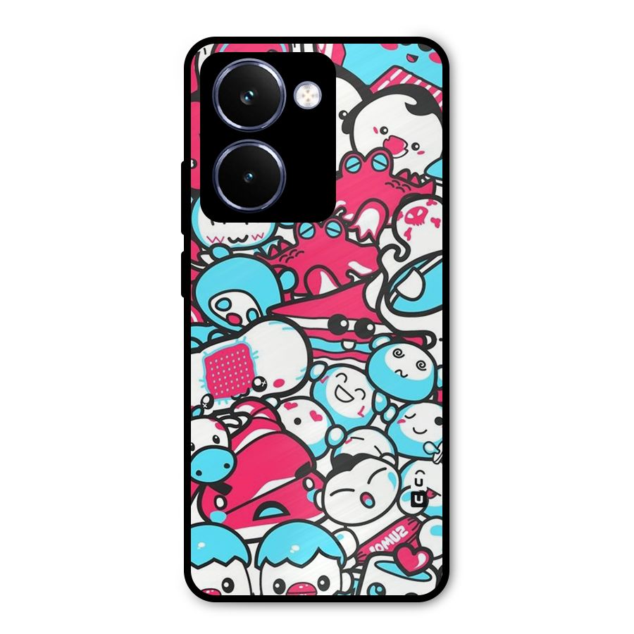 Bunny Quirk Metal Back Case for Realme P3 Ultra